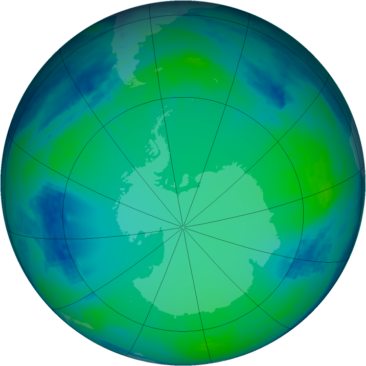 Ozone Map 2004-07-03